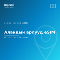 Аландын арлууд eSIM