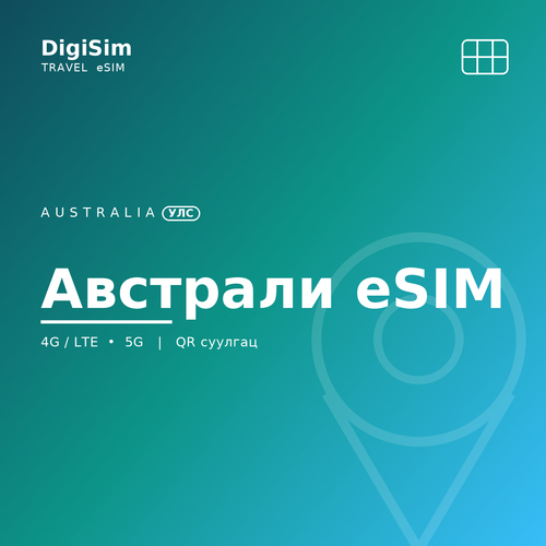 Австрали eSIM